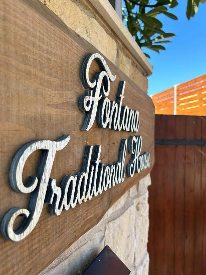 Fontana Traditional House Anarita Экстерьер фото
